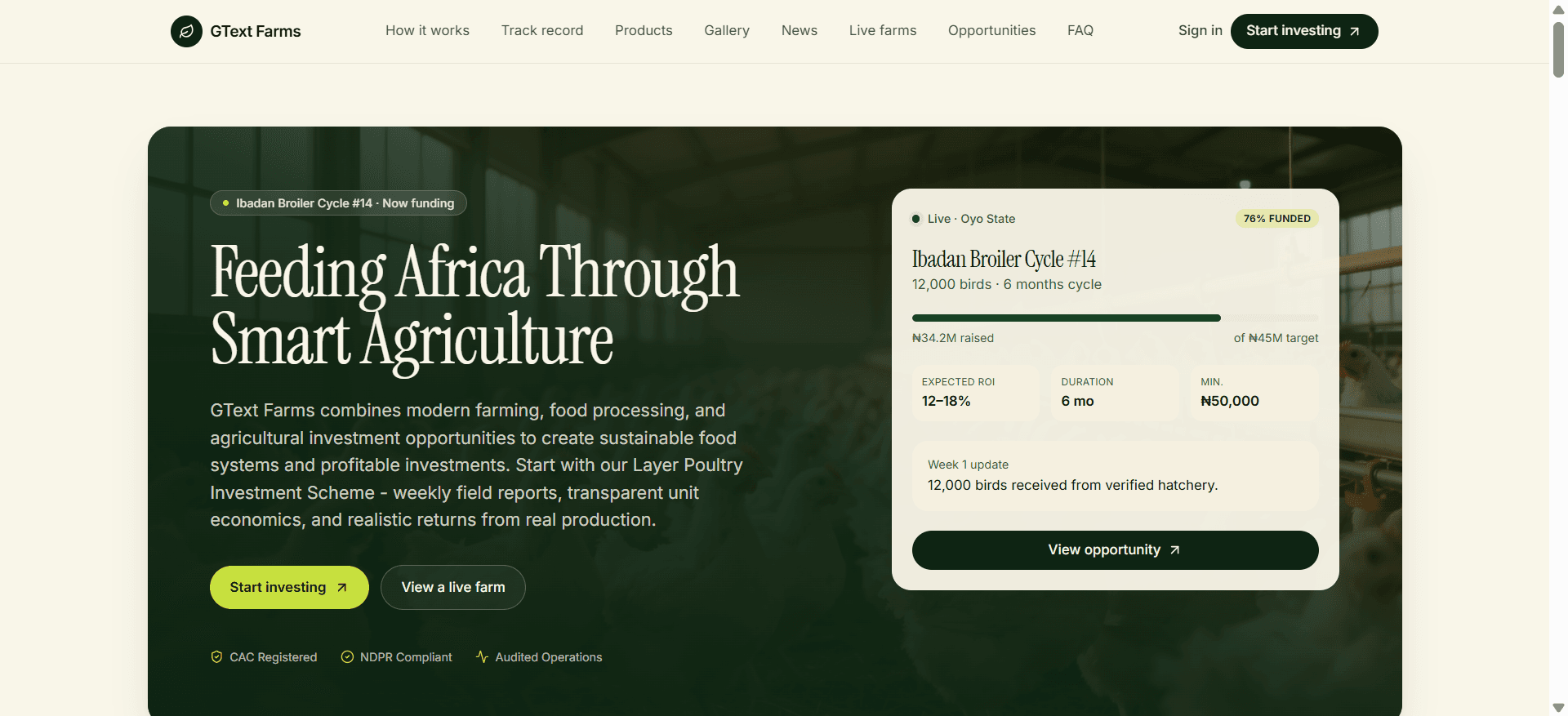 GTextFarm Cooperative product screenshot
