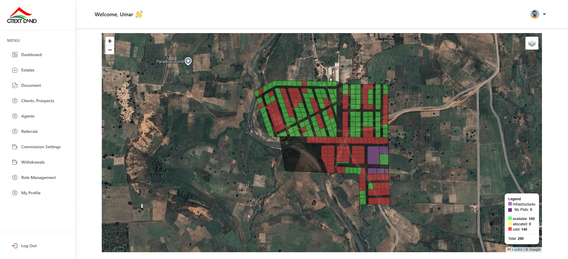 StationMag fuel operations dashboard presented inside the product website