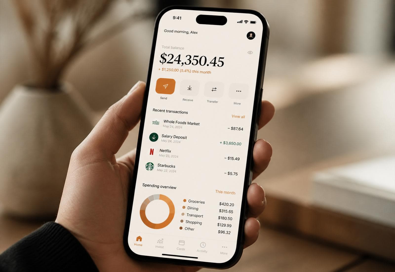 EstateOS security management dashboard